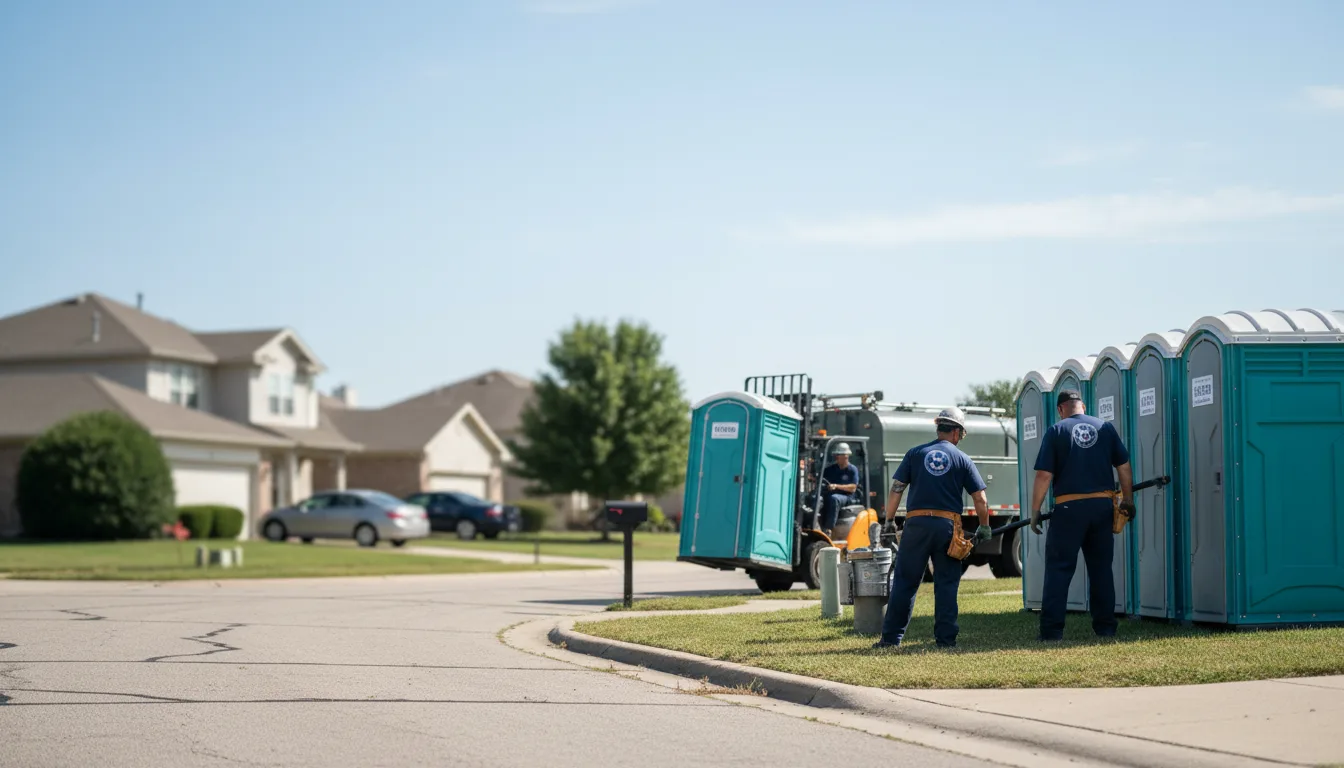 Porta Potty Rental in Conklin, MI near me